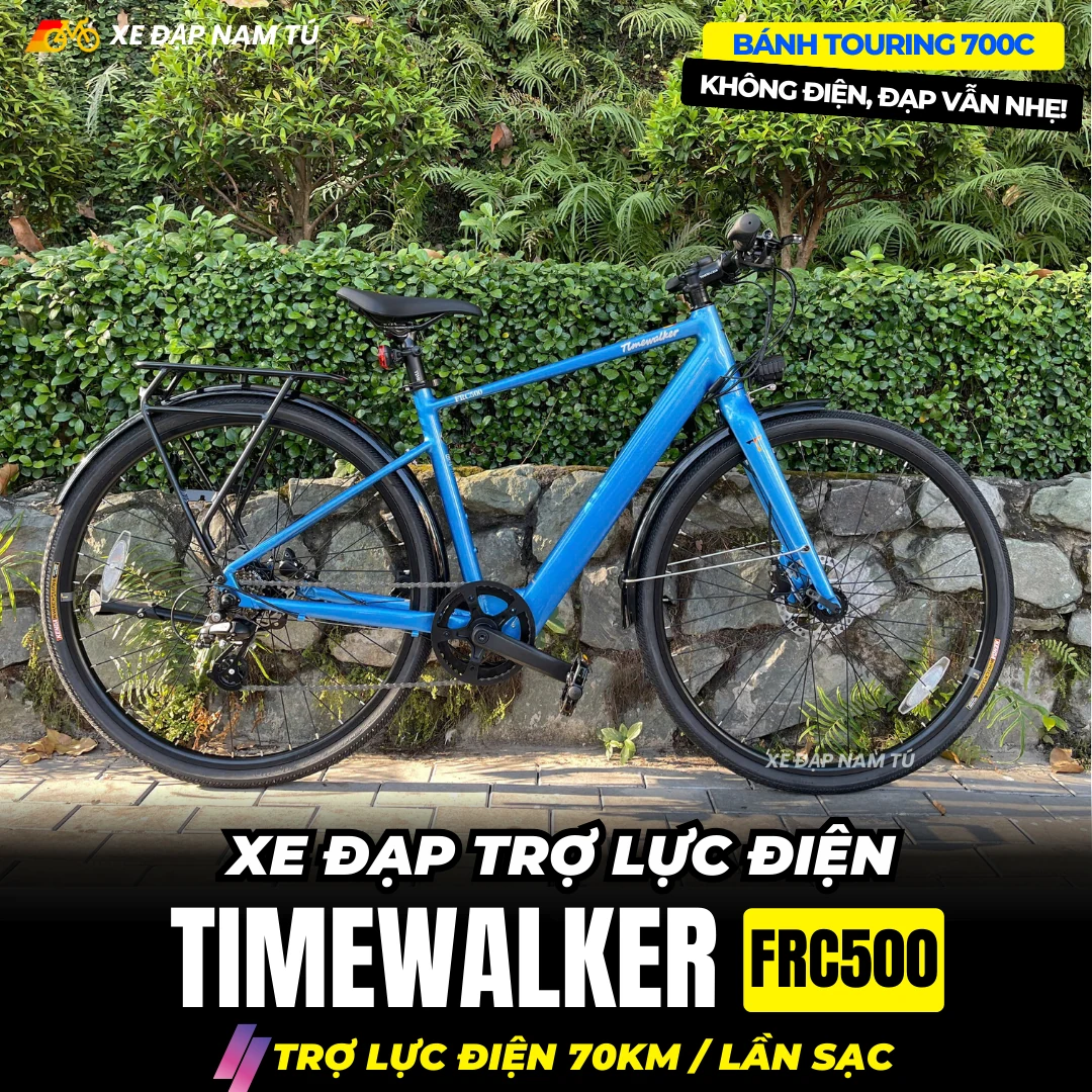 Xe Đạp Touring Trợ Lực Điện TimeWalker FRC500 - Phong Cách Gọn Nhẹ Thể Thao — ảnh nguồn 2